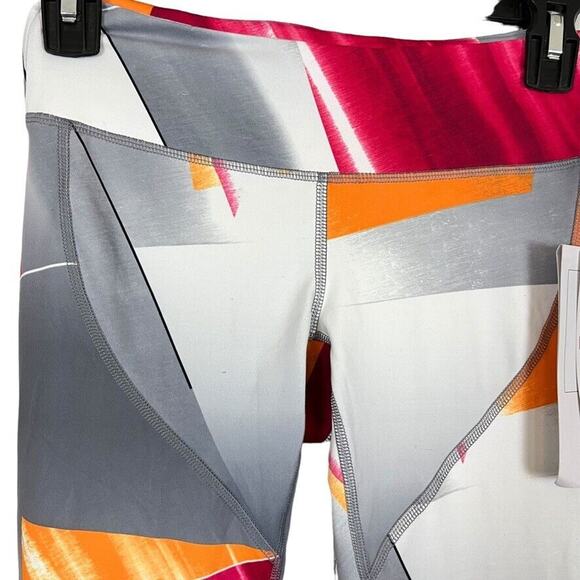 Spyder 989 Multi Color Shield Print Fate Pant NWT Womens Skinny Yoga sz XXS - Picture 7 of 16